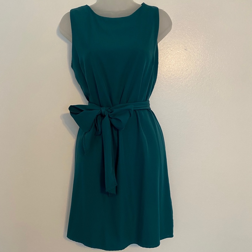 Gorgeous Teal Sleeveless Dress